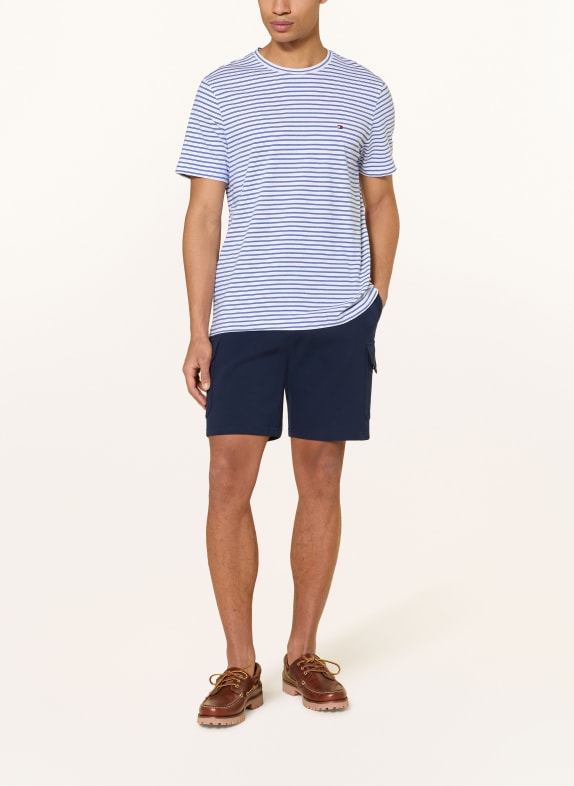 TOMMY HILFIGER T-Shirt WEISS / BLAU