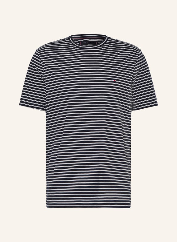 TOMMY HILFIGER T-Shirt DUNKELBLAU / WEISS