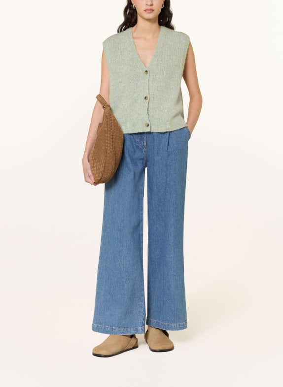 Marc O'Polo DENIM Wide Leg Jeans TOMMA PLEATED 4985 Medium Blue_Multi_58