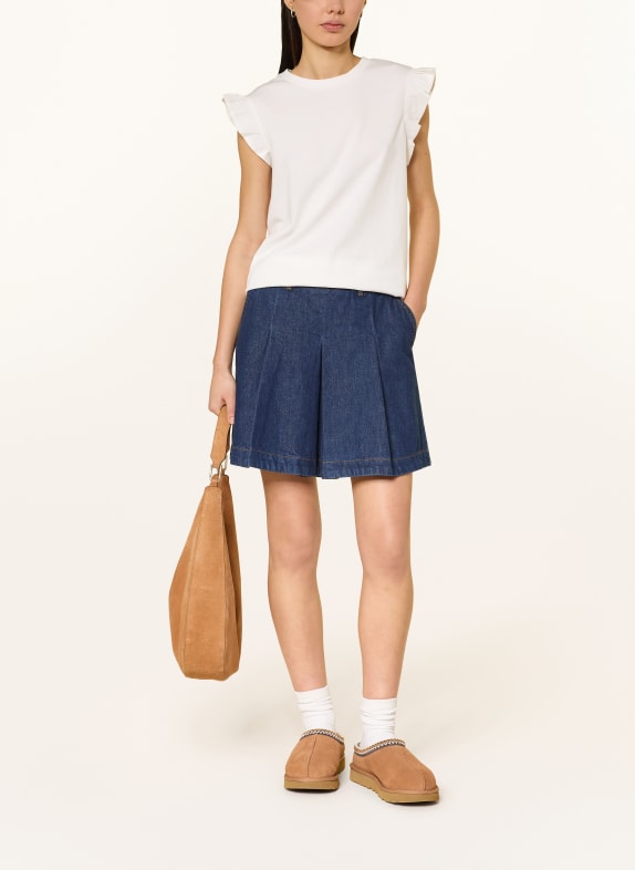 Marc O'Polo DENIM Top met ruches WIT