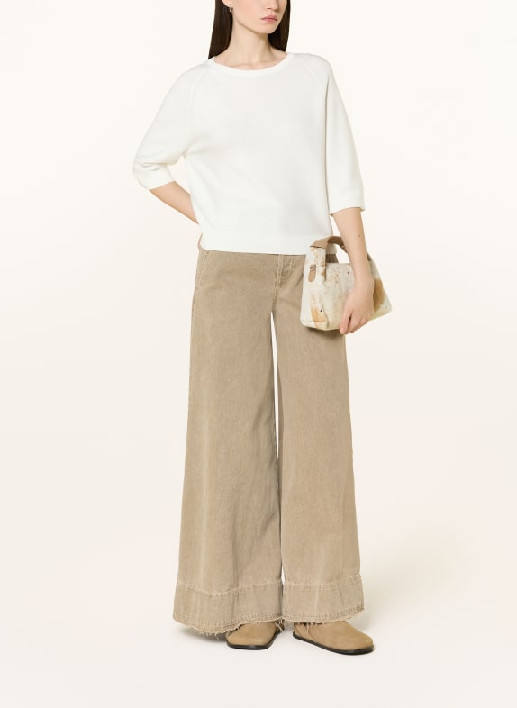 Marc O'Polo DENIM Trui met 3/4-mouwen WIT