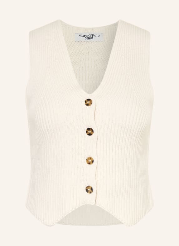 Marc O'Polo DENIM knitted vest ECRU