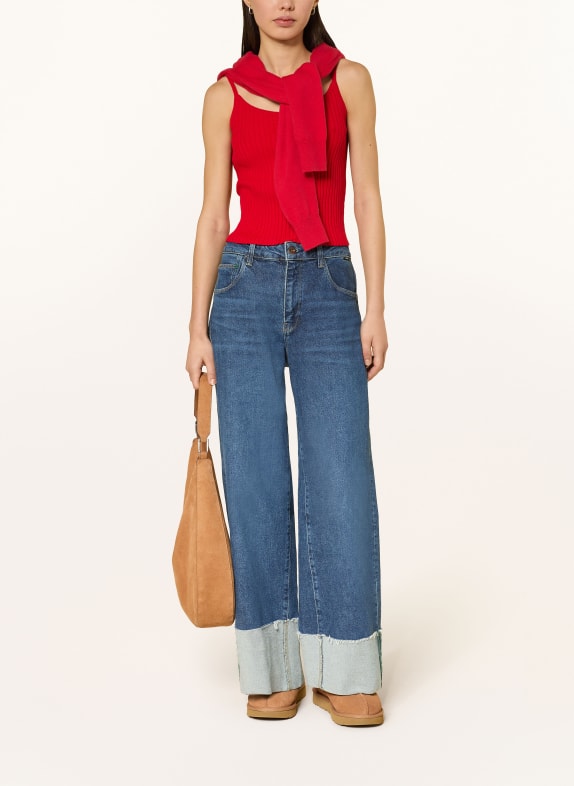 Marc O'Polo DENIM gebreide top ROOD