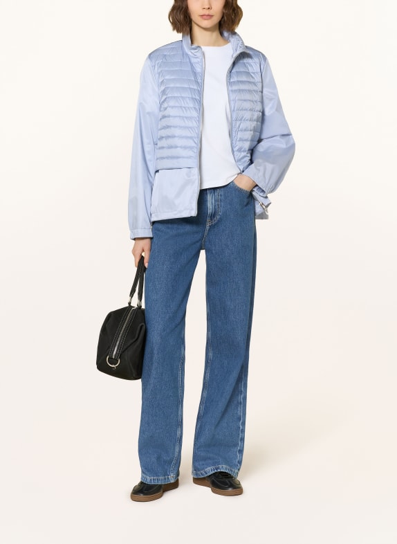 DUNO NAMI down jacket in a mix of materials LIGHT BLUE