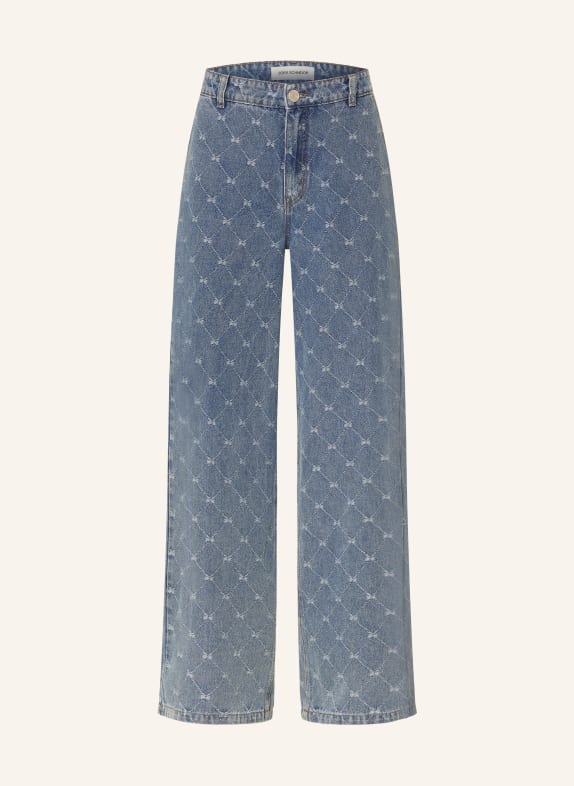 SOFIE SCHNOOR Džíny s širokými nohavicemi AZZI 5036 blue