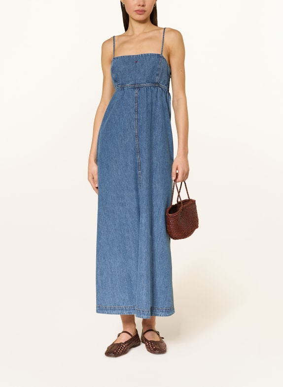 TOMMY JEANS robe en jean BLEU