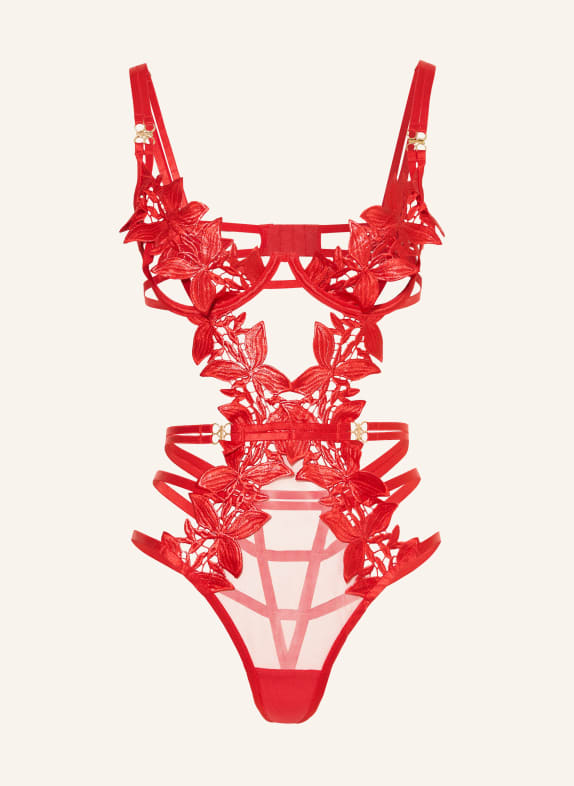 BLUEBELLA Bügel-Body OPHELIA ROT