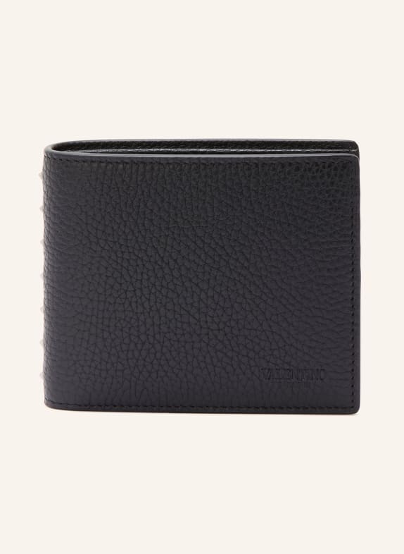 VALENTINO GARAVANI Geldbörse ROCKSTUD mit Nieten SCHWARZ