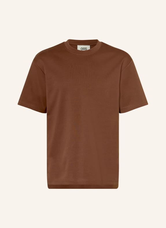 OAS T-Shirt HUSKER OVI BRAUN