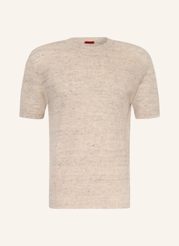 BARENA VENEZIA Strickshirt TUGA mit Leinen ECRU