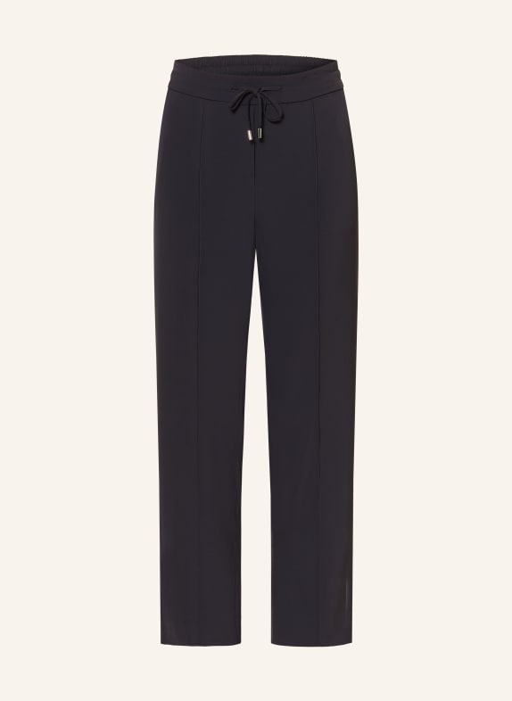 comma Hose im Jogging-Stil DUNKELBLAU