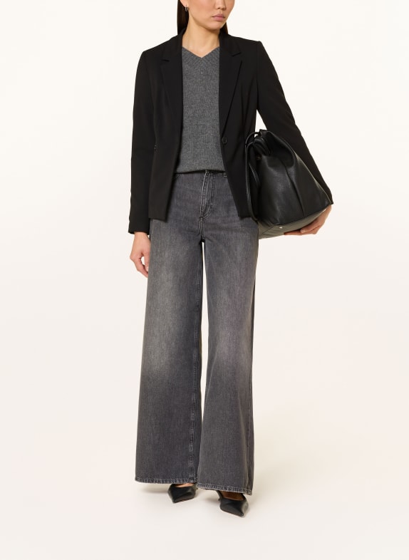 comma blazer ZWART
