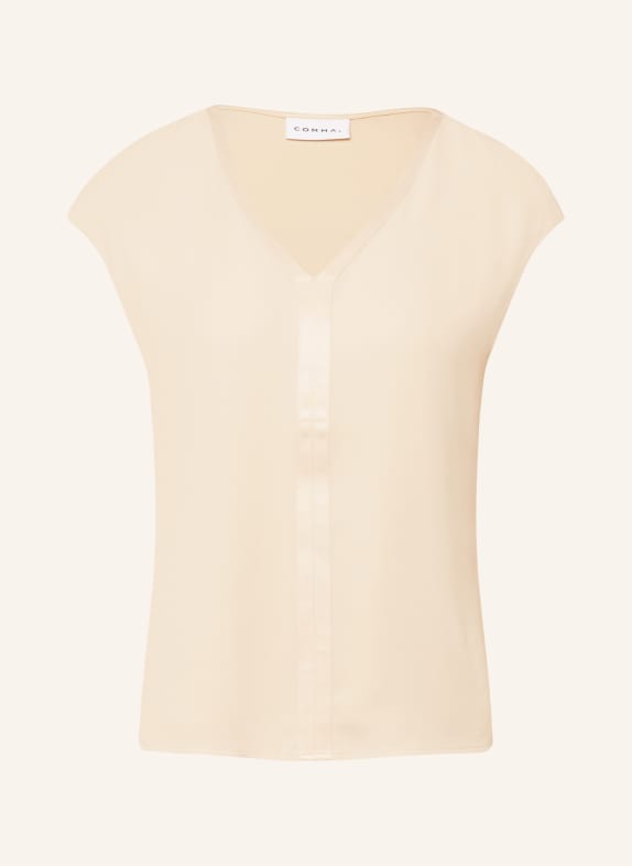 comma Blusentop BEIGE