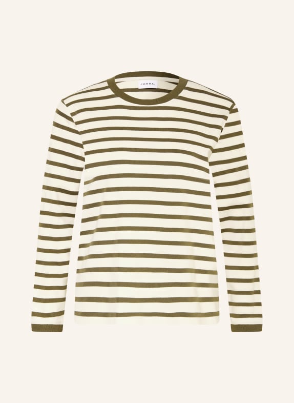 comma Longsleeve BEIGE / OLIV