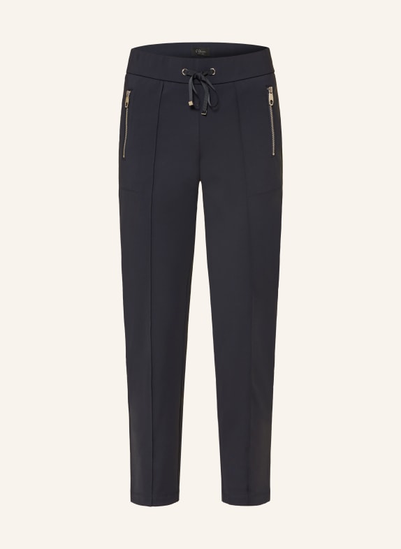 s.Oliver BLACK LABEL Hose im Jogging-Stil DUNKELBLAU