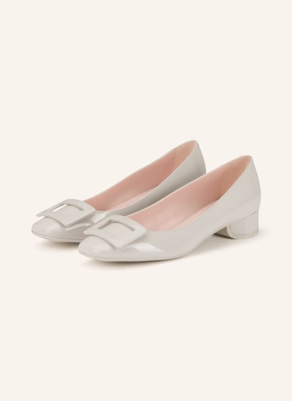 Roger Vivier Lack-Pumps U LOOK CREME