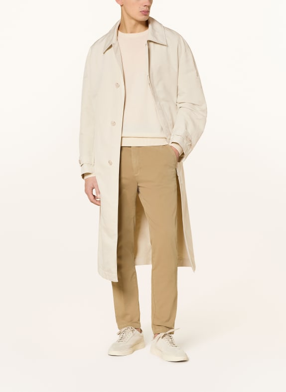 BOSS Kabát COLIN SVĚTLE HNĚDÁ