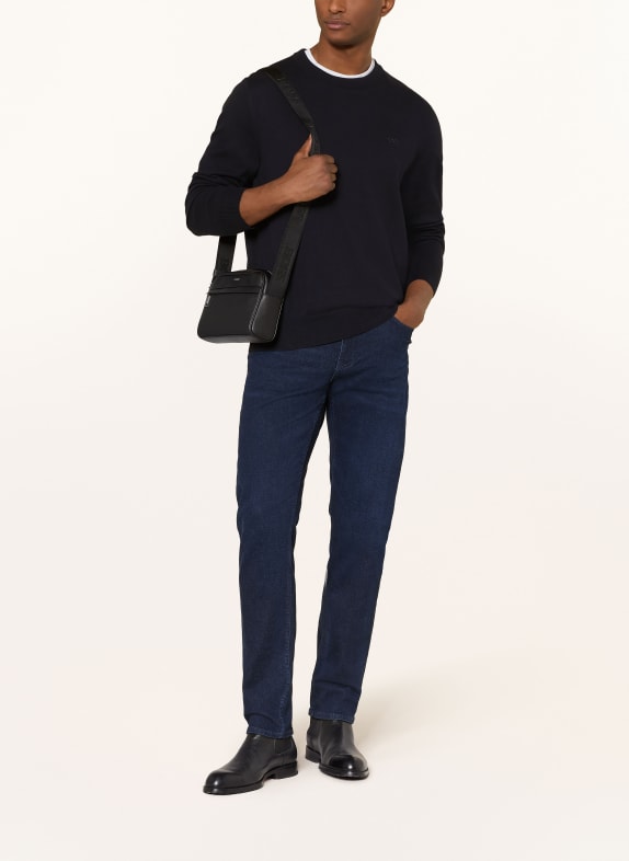 BOSS Pullover UPACAS DUNKELBLAU