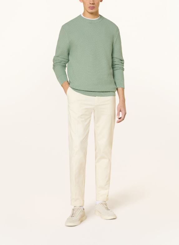 BOSS Sweter IMBERTO ZIELONY