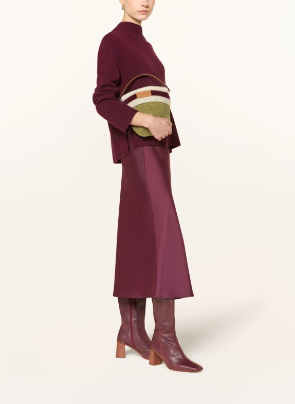 LONGCHAMP Skuldertaske LE PLIAGE LYSEGRØN / MØRKERØD / HVID