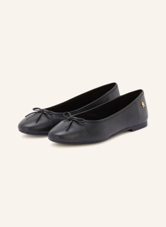 TOMMY HILFIGER Ballerinas SCHWARZ