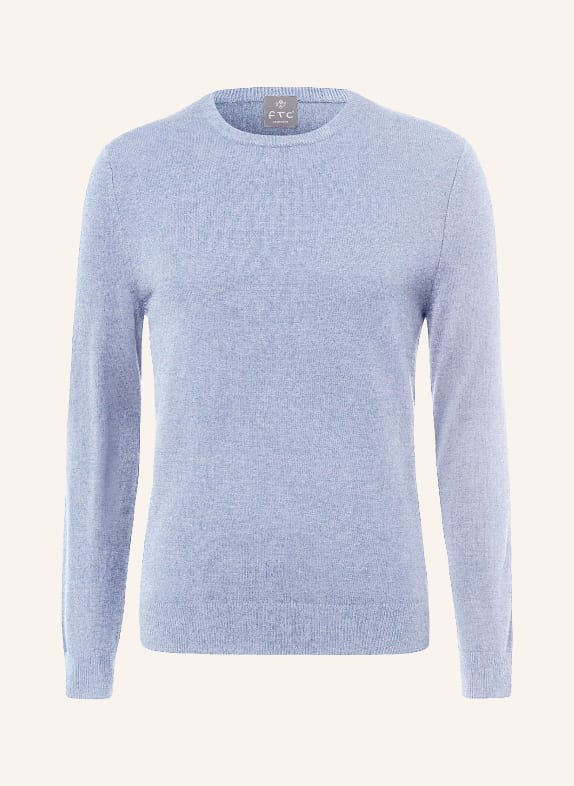 FTC CASHMERE Cashmere-Pullover HELLBLAU