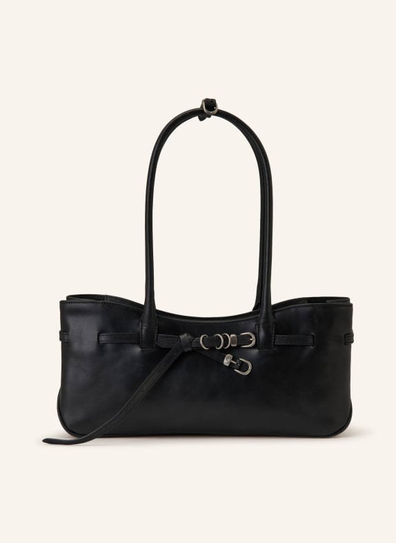 MARGE SHERWOOD Schultertasche GRANDMA USED SCHWARZ