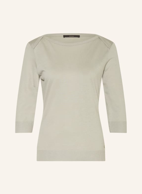 windsor. Strickshirt mit 3/4-Arm GRAU