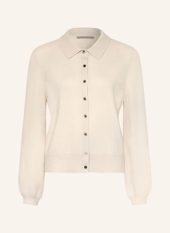 (THE MERCER) N.Y. Sweter z kaszmiru BEŻOWY