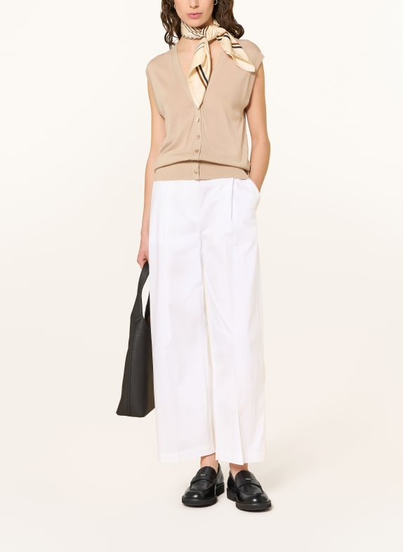 BOSS Gebreid vest FUMI TAUPE