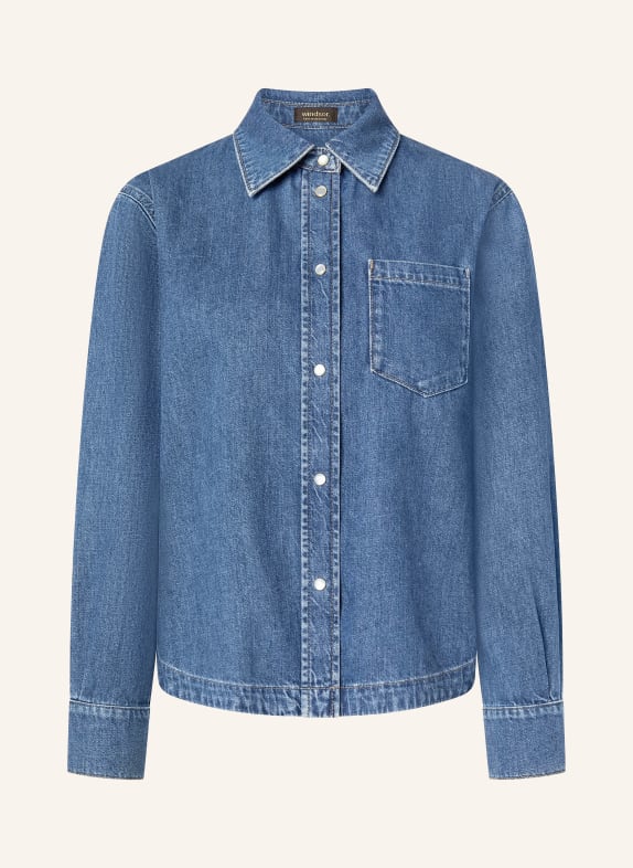 windsor. Jeansbluse BLAU