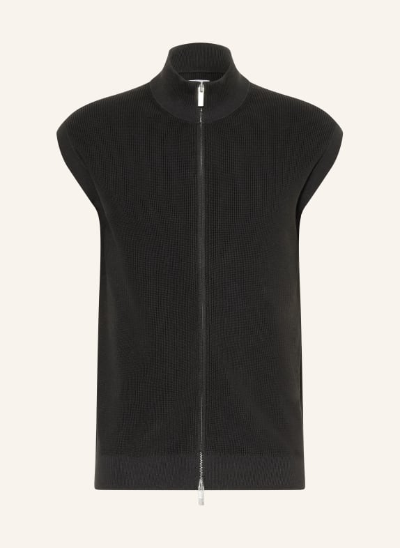 PAUL Strickweste SCHWARZ