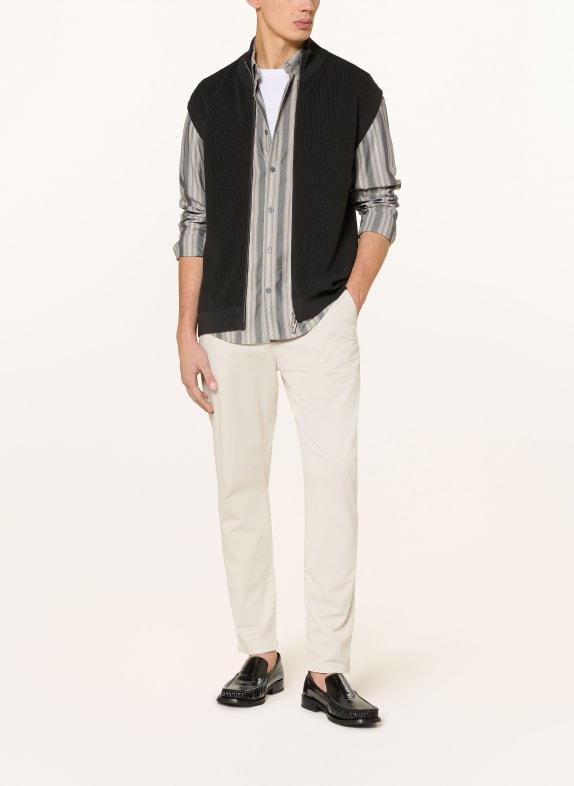 PAUL gebreid vest ZWART