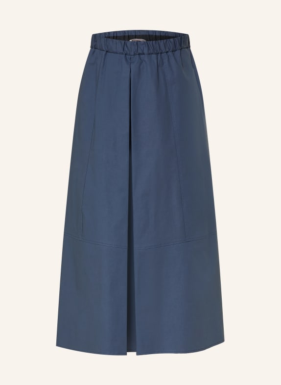 ANTONELLI firenze Faltenrock IAN DUNKELBLAU