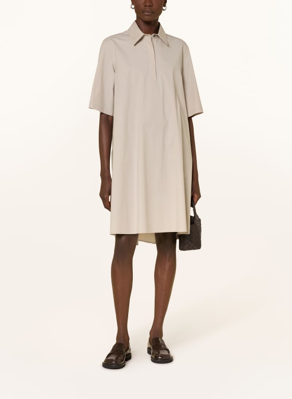 ANTONELLI firenze Hemdblusenkleid HELLBRAUN