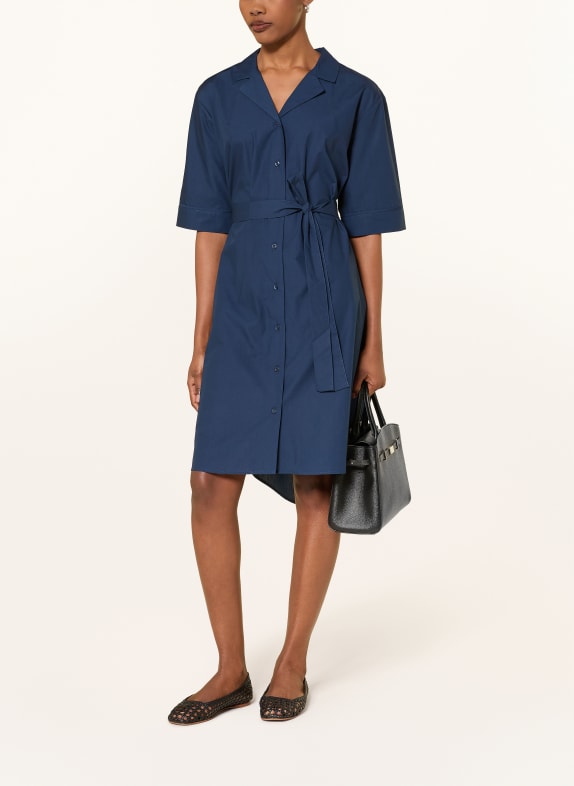 lilienfels Hemdblusenkleid DUNKELBLAU