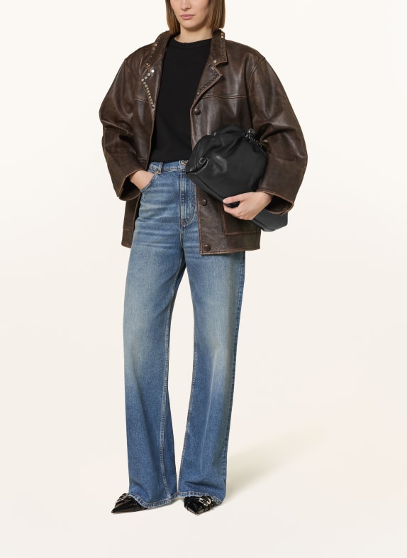 MARC JACOBS Clutch THE GLAM CLUTCH ZWART / ZILVER