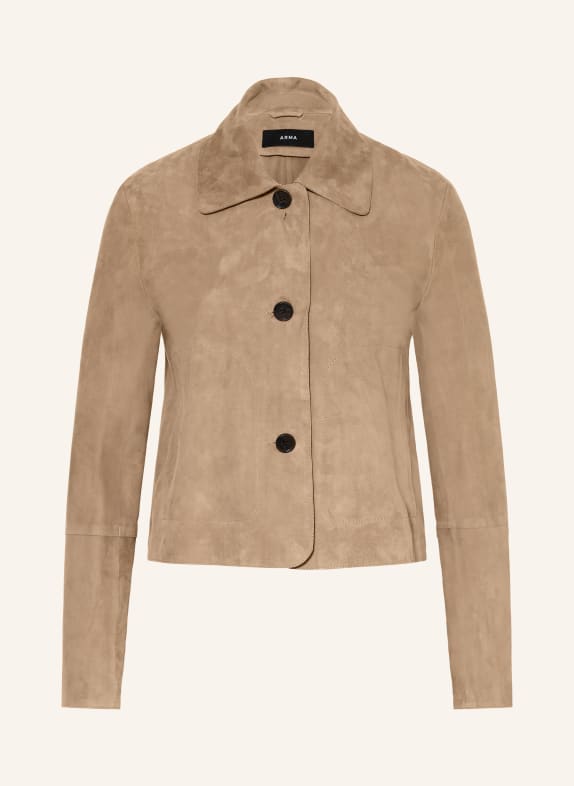 ARMA kurtka skórzana BRĄZOWY