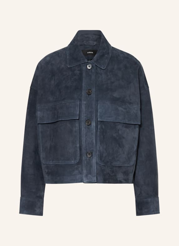 ARMA Lederjacke MIRI DUNKELBLAU