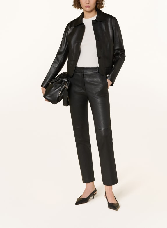 ARMA leather jacket BLACK