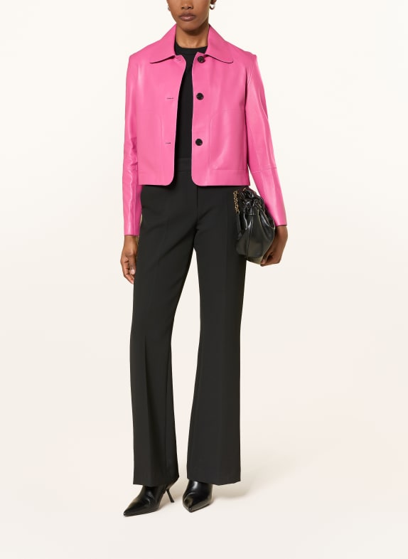 ARMA leather jacket NEON PINK