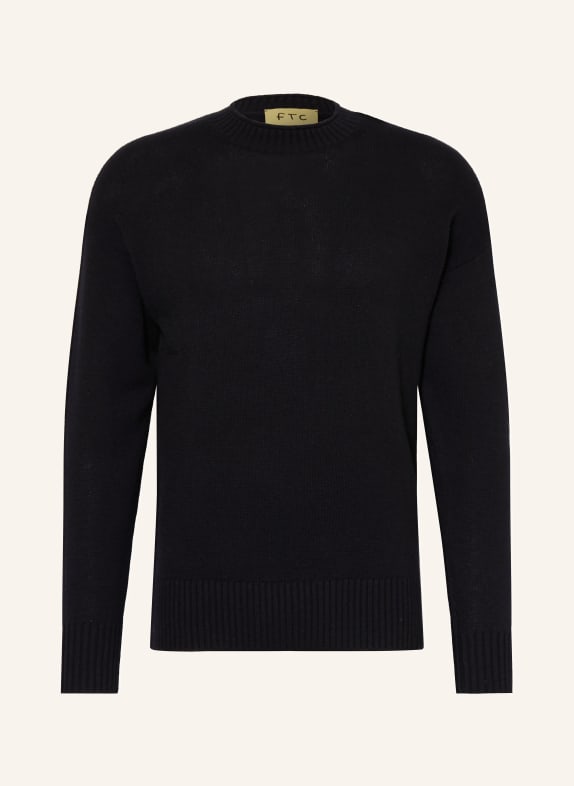 FTC CASHMERE Pullover mit Cashmere SCHWARZ
