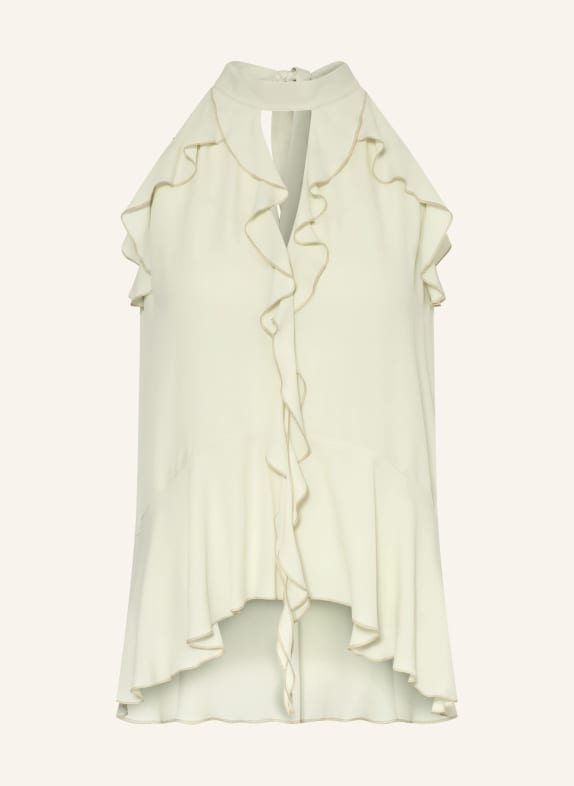 LUISA CERANO Halenka s hedvábím a volány REŽNÁ