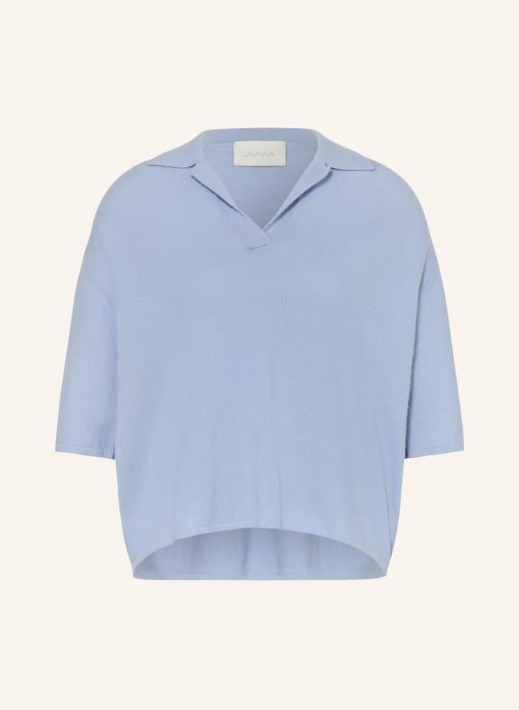 Juvia Pletené tričko REA TMAVĚ MODRÁ