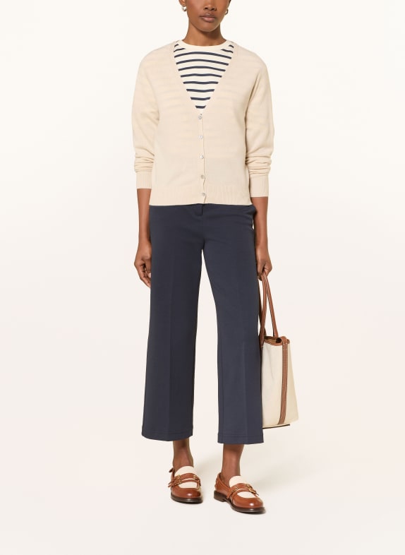 FTC CASHMERE Gebreide vest van kasjmier BEIGE
