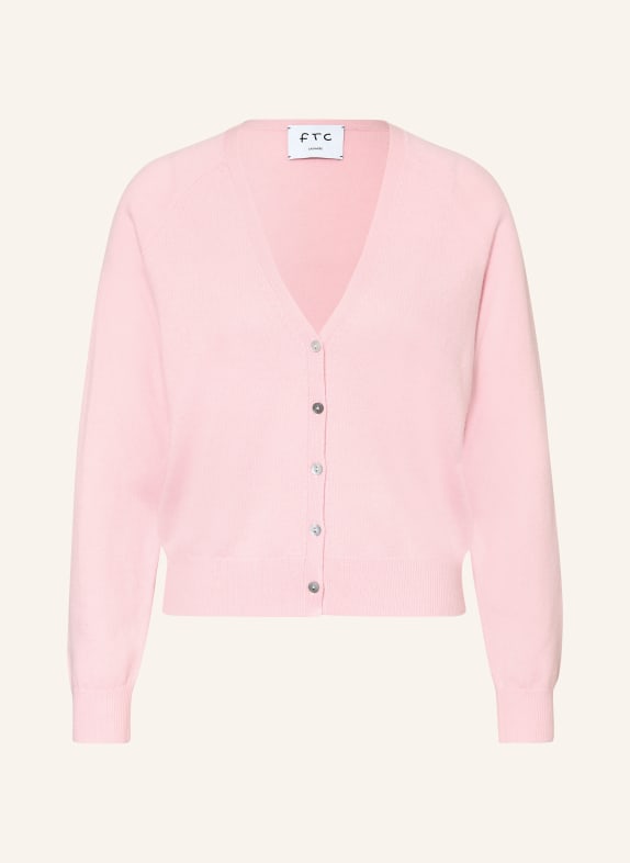 FTC CASHMERE Cashmere cardigan PINK