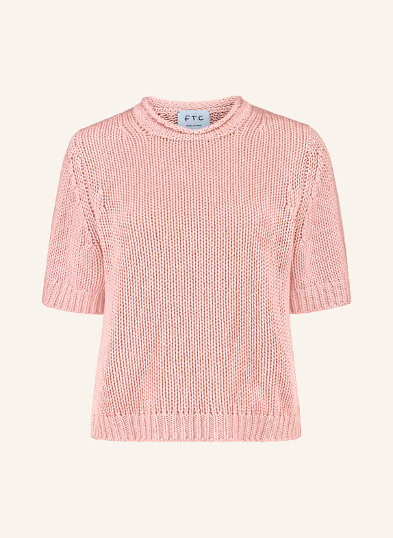 FTC CASHMERE Sweter z kaszmiru RÓŻOWY