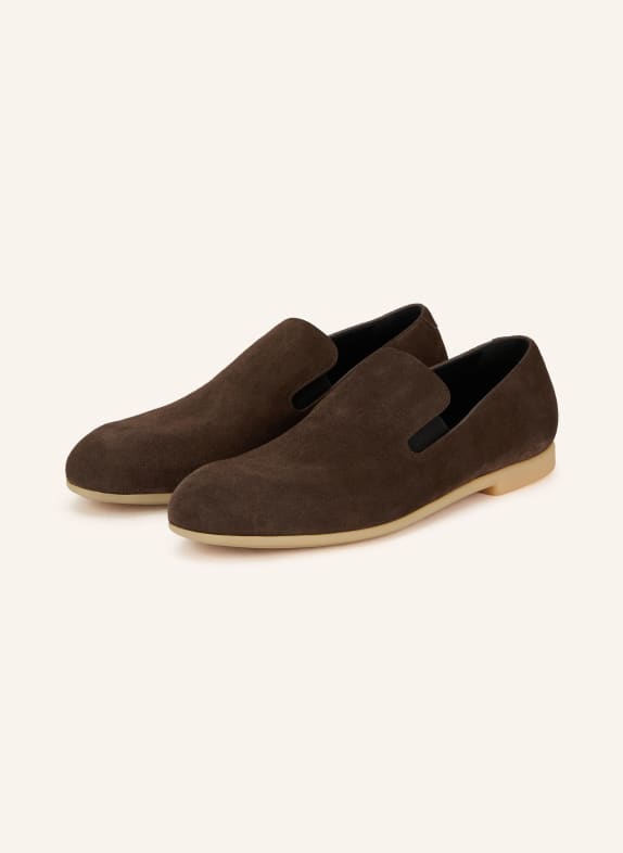JIL SANDER loafer DARK BROWN
