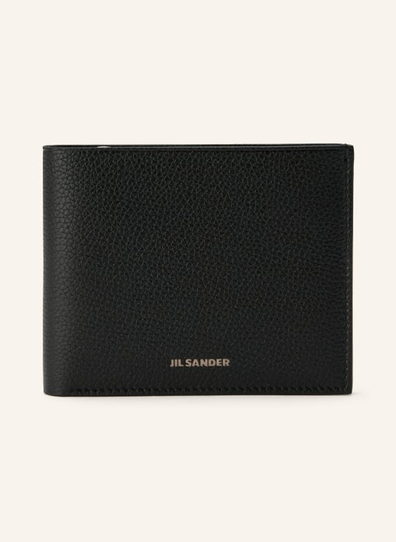 JIL SANDER purse BLACK / SILVER