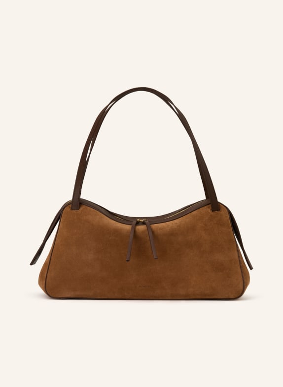 JIL SANDER Handtasche DUNE BRAUN / DUNKELBRAUN